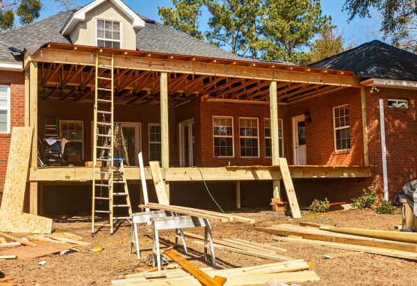 Porch Raising in Maryville